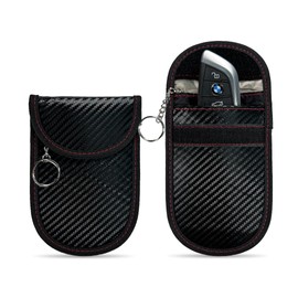 ScorpionTrack - Single RFID Blocking Faraday Pouch for Car Keys - Car Key Signal Blocker Pouch, Anti-Theft Keyless Protection for Car Security - Box for Car Keys, Perfect for Cars