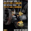 EWORK 21V 1/2" Cordless Impact Wrench 775 Ft-lbs, Brushless Compact