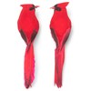 Raz 7 Inch Clip On Cardinal Ornament Set of 2