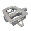 MKS GR-9 Platform Pedals Silver, 9/16 Inch