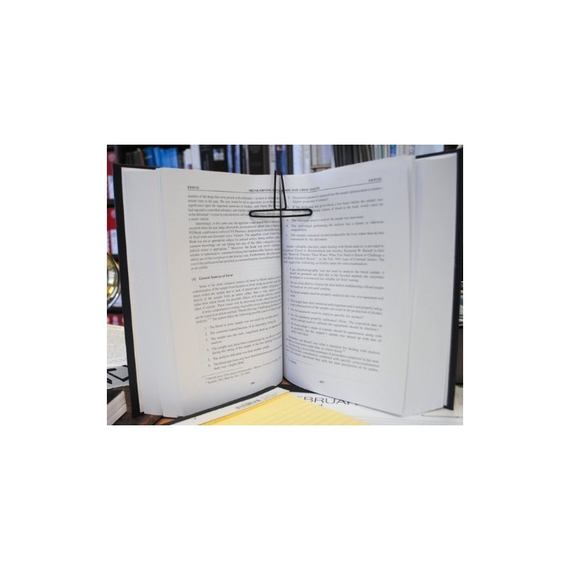 Book Magic Book Clip and Stand (Black), Portable, Metal Clip