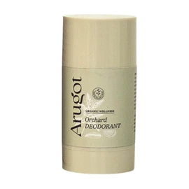 ARUGOT Organic Orchard Lemon Deodorant, Sourced & Made in Israel | All Natural for Men & Women – No Stain Aluminum Free & Zero Waste | Cruelty Free, Vegan, Citrus Scent - 1.7 Fl Oz