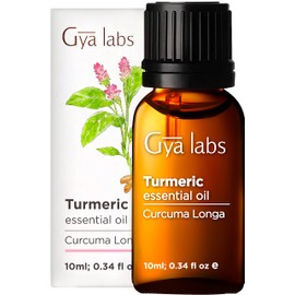 Gya Labs Turmeric Essential Oil (10ml) - Spicy, Warming & Earthy Scent