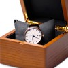 Oirlv Wooden Watch Box Elegant Watch Organiser Case for Birthday