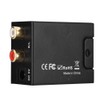 Digital Analog Audio Converter Optical Fiber to Analog Digital Audio