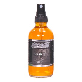 Lane's Premium Car Air Fresheners - Orange Scent Water Based - 4 oz Eliminate Bad Odors of Pet & Food From Car Interior Leather, Carpet, Upholstery Great For Cars, Trucks, SUVs, RVs & More