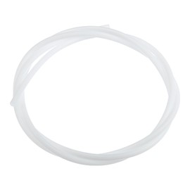 X AUTOHAUX 4mm 0.16" 1m 3.28ft Universal Glow Optic Fiber Cable Car Light Decoration Milky White - Pack of 1