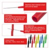 Snokay 10 Pcs 0.7mm Insulated Piercing Needle Test Probes Pins,