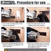 PAYA Oscillating Saw Blades Rectangular Flat Scraper Multitool Saw Blades