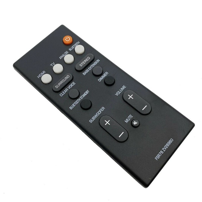 For Yamaha FSR78 ZV28960 Remote For Yamaha Soundbar YAS-106 ATS-1060