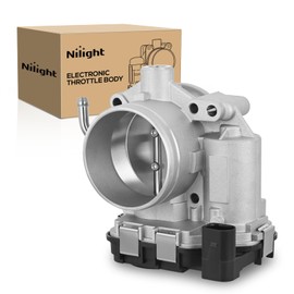 Nilight Electronic Throttle Body fits for Volkswagen Vehicles - Volkswagen Beetle Jetta 2007 2008 2009-2014, Golf 2010-2014, Passat 2012 2013 2014, Rabbit 2006 2007 2008 2009, # 07K-133-062A SKTB1303