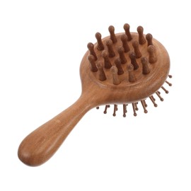 VICASKY Wooden Scalp Comb Dual-sided Hair Care Tool for Relaxing Massage Travel-friendly Design for and Men for Scalp Treatment and Hair Styling