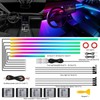 Dreamcolor Acrylic Interior Car LED Strip Light with Wireless APP,