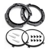 Hoypeyfiy 7 Inch Round Headlight Mounting Retaining Bracket Ring Set