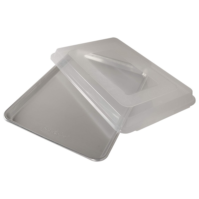 Nordic Ware Half Sheet Cover, 13 by 18 Inch, Clear