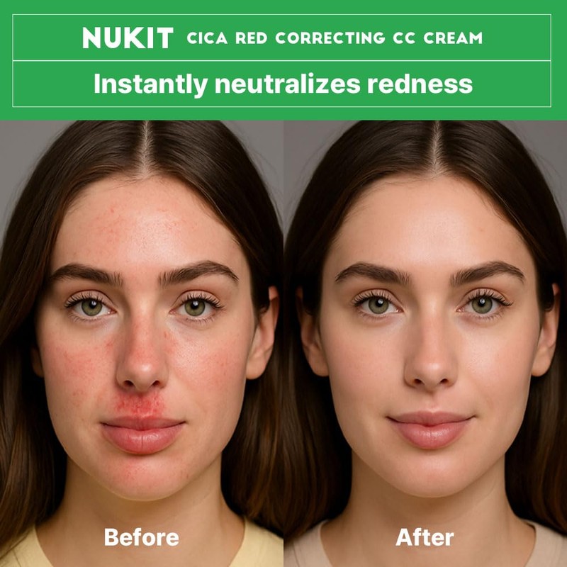 NUKIT CICA Deer Red Control CC Cream 1.7 fl oz