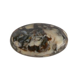 Ieron Achat-Sorgenstein, Reiki-Heilkristalle, polierter Handflächen-Edelstein, Daumen-Taschenstein für Massage, Stressabbau, Meditation, Ausgleich (4 x 6 cm)