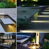 Solar Garden Light Water Resistant 2200mAh Solar Walkway Light for