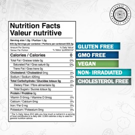 Pride Of India - Himalayan Black Rock Salt - Coarse Grind, 2.2 Pound (