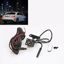 DAUERHAFT Cámara de Reserva, IP68 Impermeable ABSMetal 170 Gran Angular cámara de visión Trasera Resistente a la Intemperie para Coche
