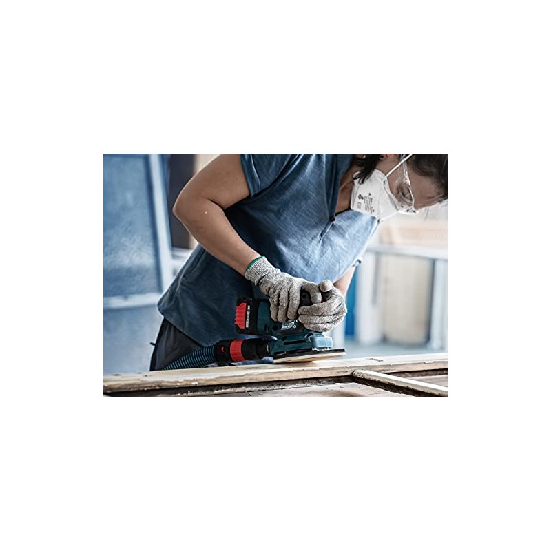 Bosch Professional 5x Expert C470 Sandpaper (93x93 mm, Grit 40,