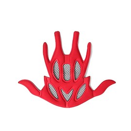 PAXLAMB Foam Padding Kit 21PCS Head Protection Liner Inner Protective Pads Net Replacement Pad Cushion Mat Set for Bike Bicycle Motorcycle Cycling Riding Sport Helmets (Red N J)