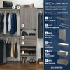 ClosetMaid SuiteSymphony Wood Closet Door Set Pair, Add On Accessory,