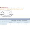 Grade 30 Proof Coil Chain Hot Dip Galvanized Steel 3/16"