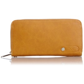 Outdoor Products OD0025-P Synthetic Leather Wallet Series RF Long Wallet, Braun
