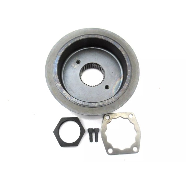 Unbranded HARLEY BELT PULLEY, 32 TOOTH, With NUT, LOCK PLATE,