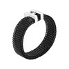 meditoys Stainless Steel Ring for Women Stainless Steel Mesh Ring