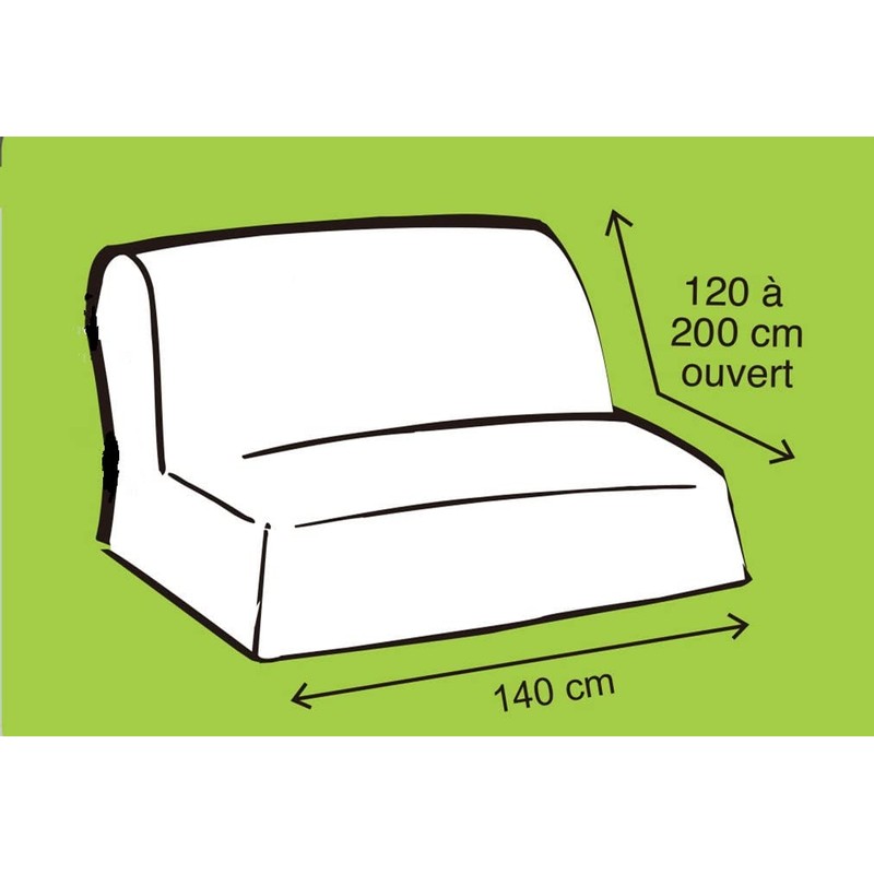 Antonouse Sofa Cover for IKEA sofabed Lycksele Lovas,A Lycksele Double