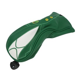 Masters Headcover, 3 Wood Headcover, Head Covers Cuero PU Escote Elástico Forro Suave y Grueso Protector Solar Impermeable Hybrid Head Covers (3 Cubierta de)