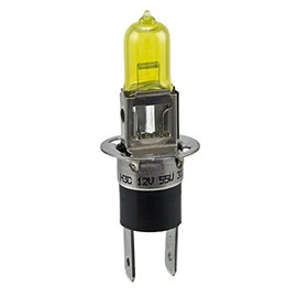 HELLA H71071342 Optilux XY Series H3C Xenon Yellow Halogen Bulbs, 12V, 55W 2 Pack