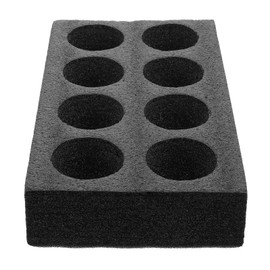 Garneck Foam Cup Holder 8 Holes Drink Holder Travel Cup Holder for Camping Caravan Cars Boats