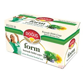 Dogus Form Nativity Mix Leaf Herbal Tea Mix high in Antioxidants for Immune Support & Respiratory Health - Blended with Natural, Fresh and Delicious Herbs 20 Tea Bags / 40g