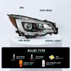 TUSDAR Headlight Assembly Set for 2015-2017 Subaru Outback Halogen Headlamp