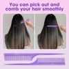 Rat Tail Comb Parting Comb：2Pcs Rat Tail Combs for Women，Fine