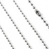 XIYAOXI 3mm Ceiling Fan Pull Chain Extender Sliver Light Chain