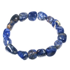 CrystalAge Sagittarius Birthstone Bracelet - Sodalite