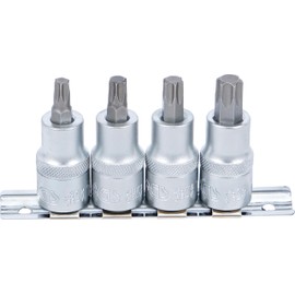 BGS 8886 | Bit Socket Set | 12.5 mm (1/2") Drive | T-Star (for Torx) T40 - T55 | 4 pcs.