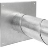 HVAC OV 8" Inch Dryer Vent Wall and Ceiling Plate