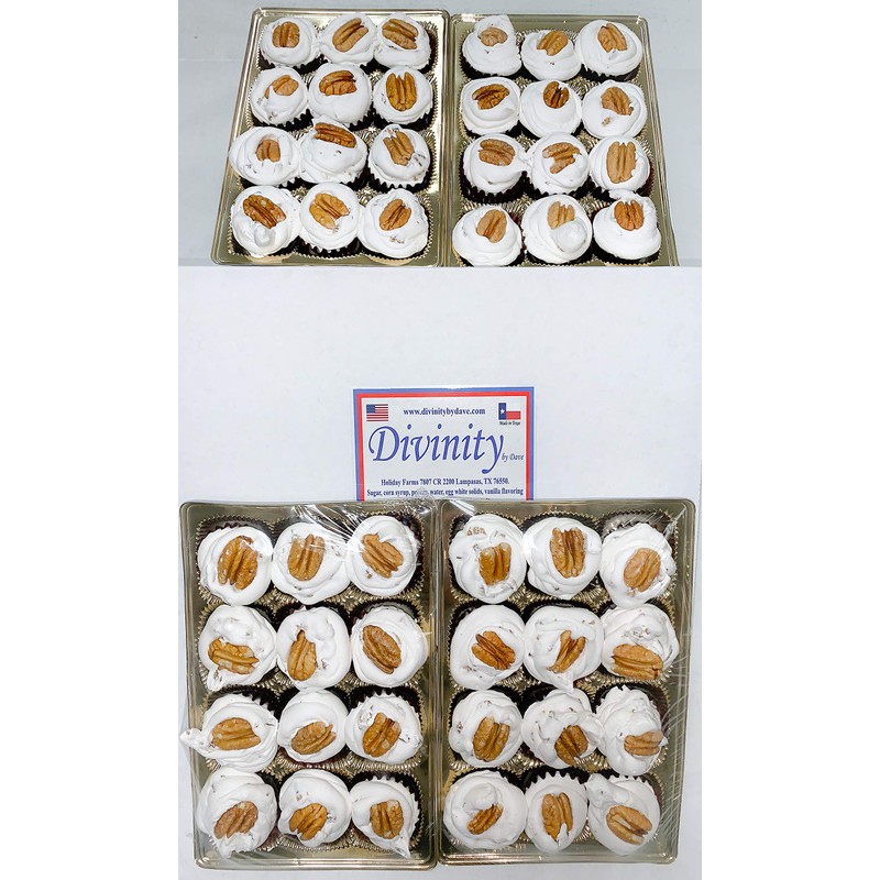 48 Piece Divinity Gift Box (Without Pecans) Old Fashioned Divinity