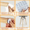 Ginoya 0.2 inch (5 mm) Thick Felt Pads, Pack of