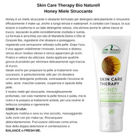 Vitamol Honey Make-up-Entferner – natürliche Formel für Doppelwaschmittel – transformative Textur – 75 ml