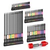 Geinxurn Impact Torx Screwdriver Bits Set, 52Pcs Magnetic(T7-T40) S2 Steel