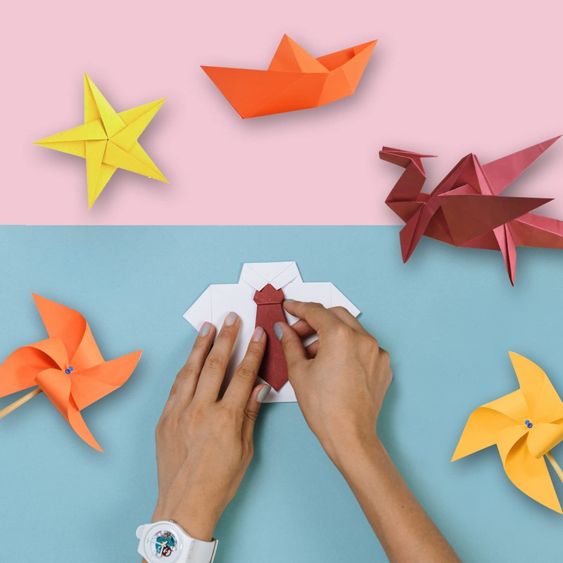 Carehabi 20 Colours A4 80 gsm, 100 Sheets Coloured Paper,