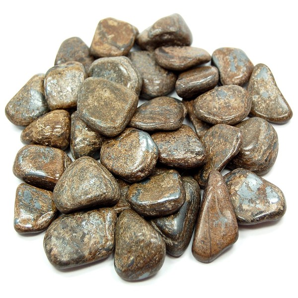 Pachamama Essentials Bronzite Tumbled - Healing Stone - Crystal Healing 20-25mm (5)