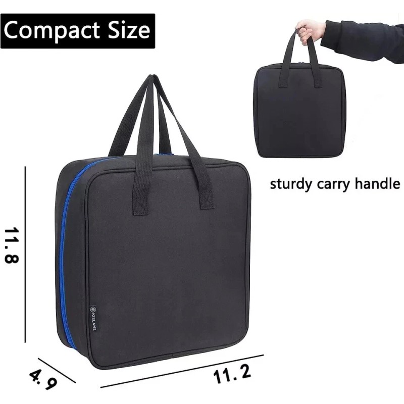 KISLANE Carrying Case for 24 Monster Jam Trucks, Kids Toy