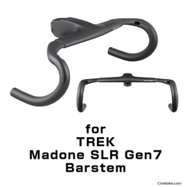 Trek (Madone SLR Gen7) Handle Specific Type α Combo Mount (Compatible with 14 Brands) [TREK5αW+GP] Compatible with Garmin Cat Eye, Pioneer, Leatherine, Wahoo, Brighton, Giant, iGPSPORT, CYCPLUS,